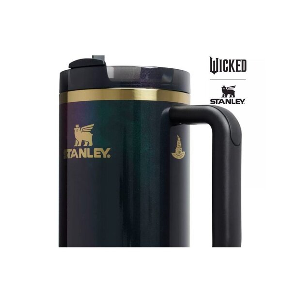 Stanley 30 oz Stainless Steel H2.0 Flowstate Quencher Tumbler Elphaba For Good - Picture 2 of 13